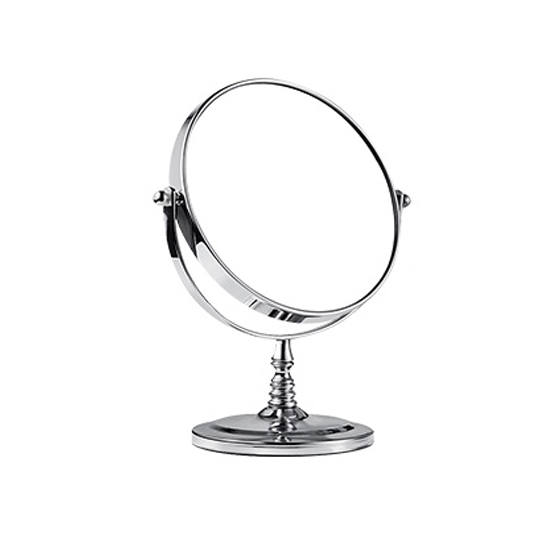 Desktop mirror with screw pivot high stand-updated version