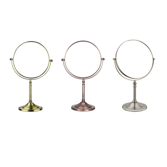 Desktop mirror with screw pivot high stand-updated version