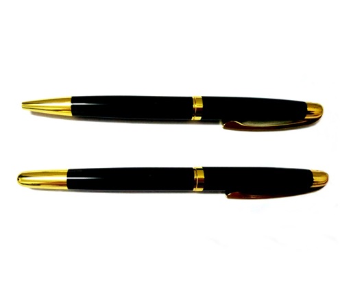 Black ballpoint pen&roller pen